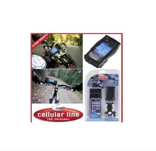 CUSTODIA PORTACELLULARE PER BICI CELLULAR LINE PER IPHONE 3G/3GS colore NERO